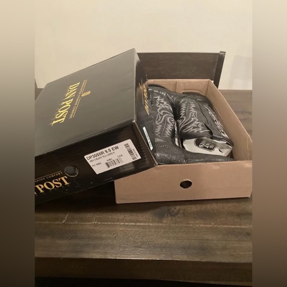 Dan Post Lizard Western Boots- Size 9.5 - Picture 7 of 8